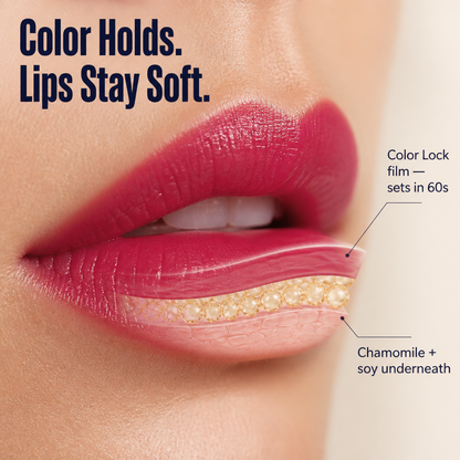 RadianceLock™ Lip Glow — Wear Vibrant Color That Stays Through Dinner Without Drying Out