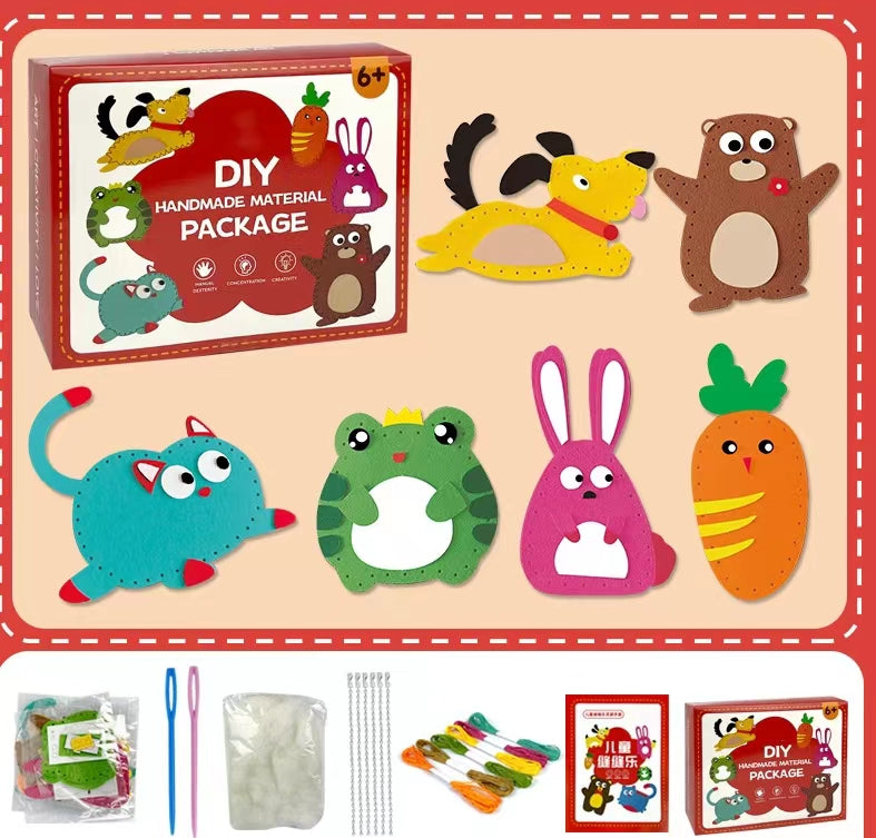 🥕kids DIY sewing craft kits🐰