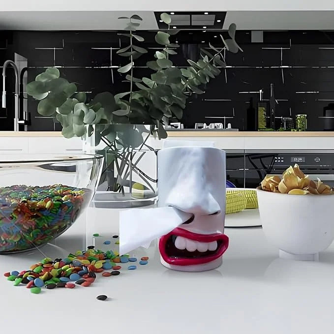 SnickerBox™ — Transform Everyday Tissues into Instant Joy and Laughter