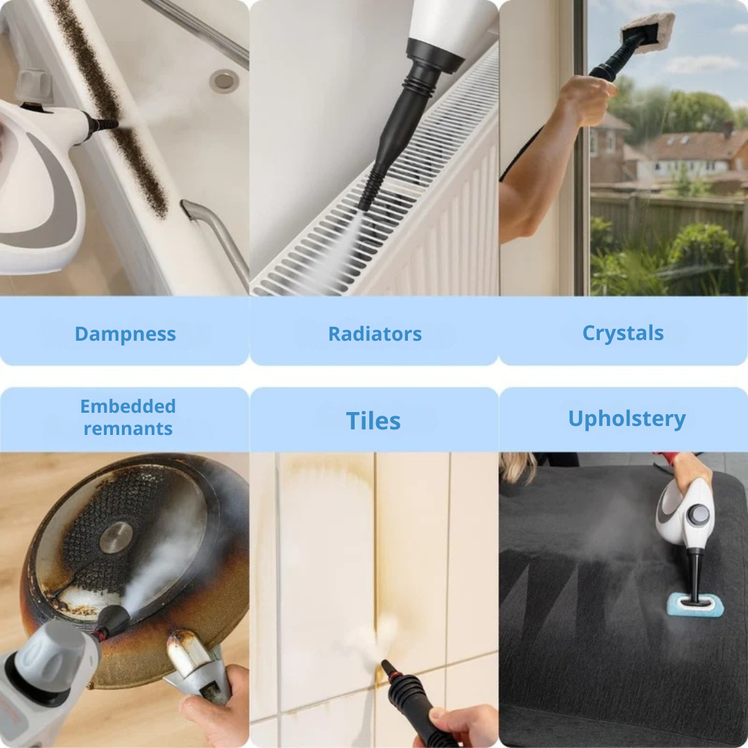 VaporMax™ — Effortless Steam Cleaning That Frees Your Time and Breathes Fresh Life Into Every Surface