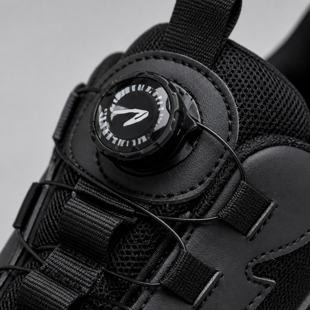 RevitaStride™ – Ultralight Kevlar Sneakers with Rotary Safety Closure
