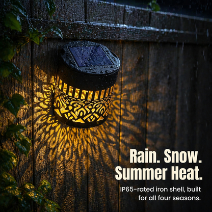 LunaAura™ — Turn Your Nights into Captivating Solar-Powered Mandala Wonder