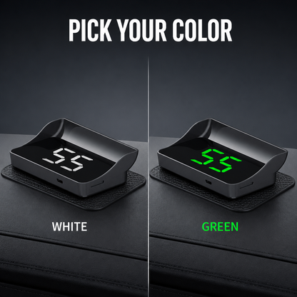 DriveSure™ GPS HUD — Display Your Actual Speed in HD on Your Windshield
