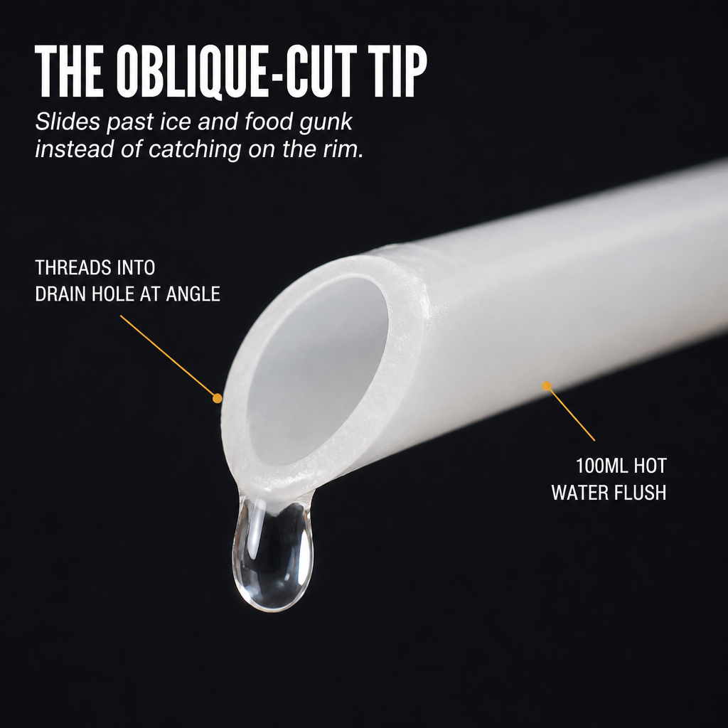FlowFree™ — Stop Secret Fridge Leaks and Smells Without Ever Unplugging