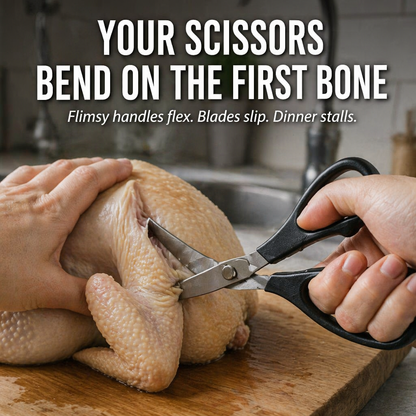 SharpEdgePro™ — Cut Through Chicken Bones, Shells & Herbs In a Flash
