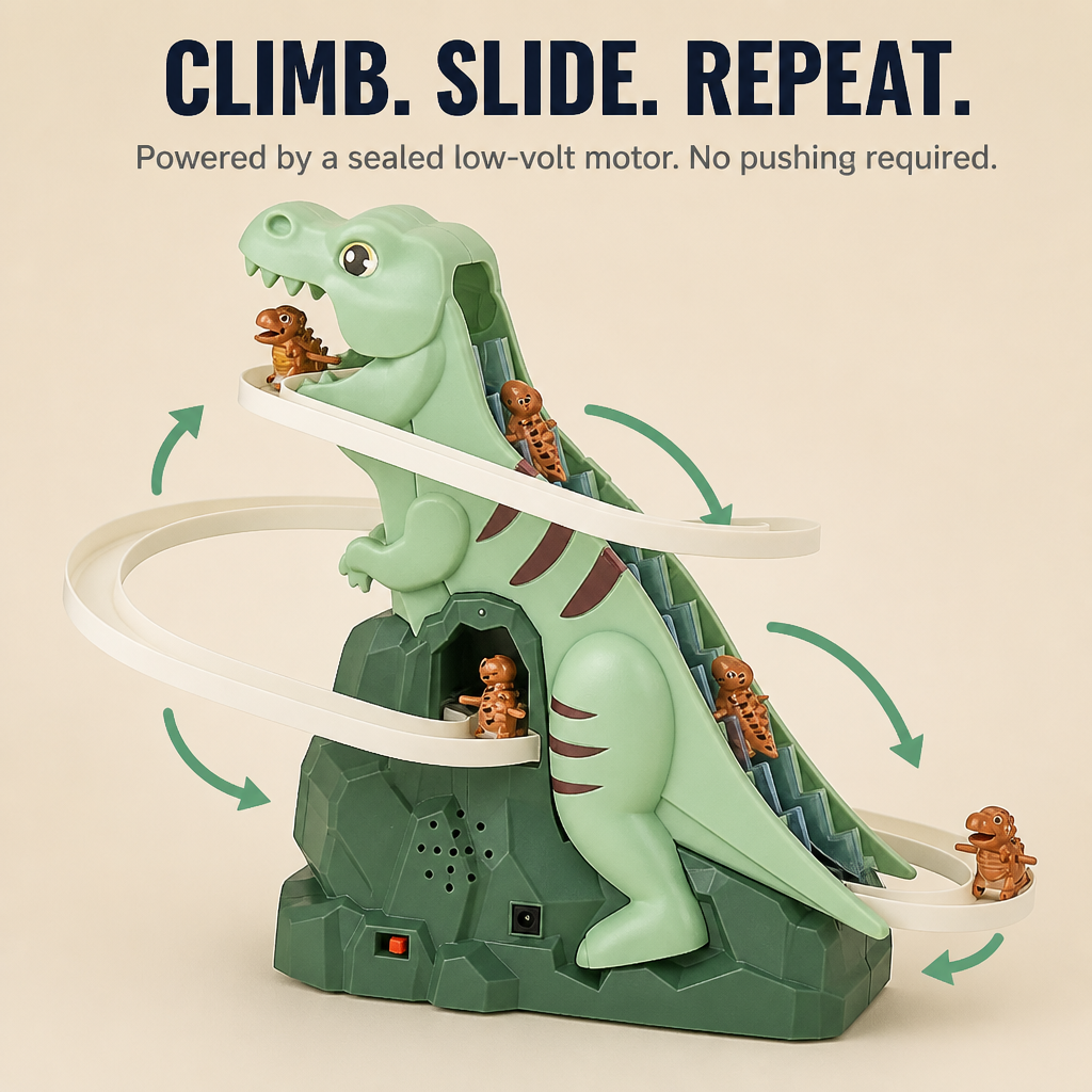 TerraRex™ — Keep Your Dino-Loving Toddler Fixed In One Place For Hours