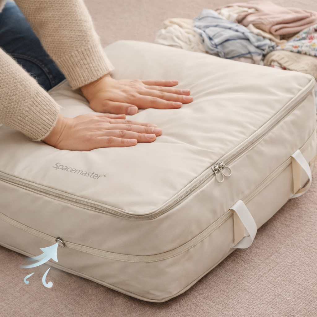 SpaceEase™ — Instantly Unlock Space and Protect Your Valuables with Effortless Compression