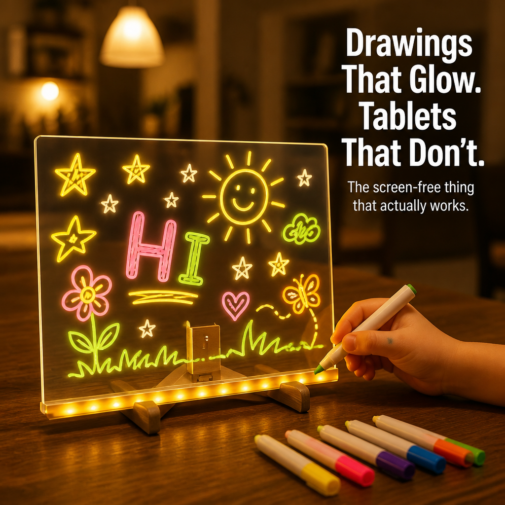 LumaSpark™ — Illuminate Their Creations and Take Them Off the Screen
