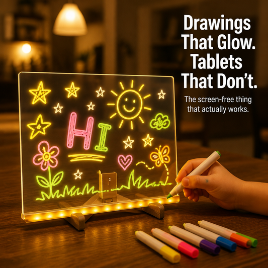 LumaSpark™ — Illuminate Their Creations and Take Them Off the Screen
