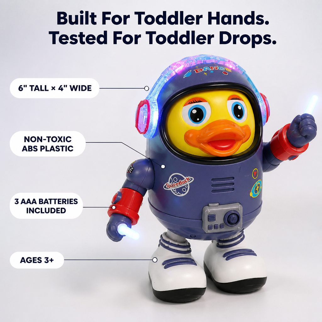 CosmoQuack™ — Tire Out Toddlers Without Screens in Only 20 Minutes