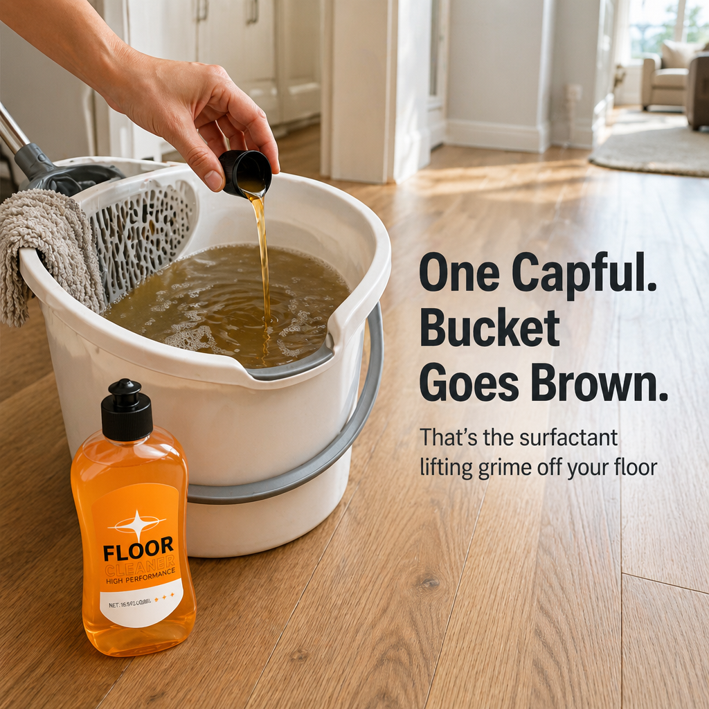 FloorLuxe™ — Mop Bamboo, Tile, and Wood Without the Sticky Chemical Residue