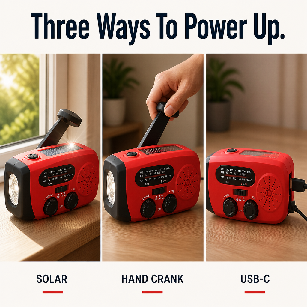 VoltGuard™ — Crank, Illuminate, And Power Through Your Next Blackout