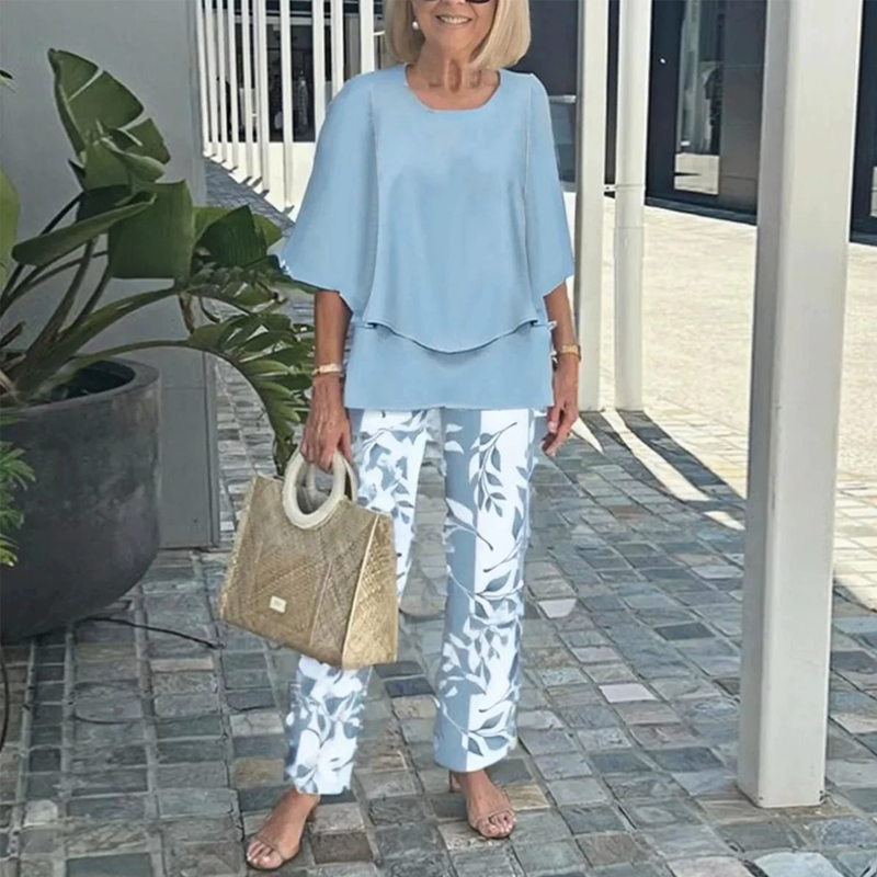 SereniChic™ Printed Set — Embrace Freedom and Flawless Style That Moves With You