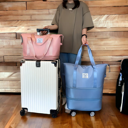 KairoFold — Foldable Wheeled Travel Bag with Removable Wheels