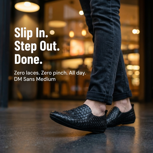 SlipStream™ — Slide Into Loafers That Match Jeans, Chinos & Joggers