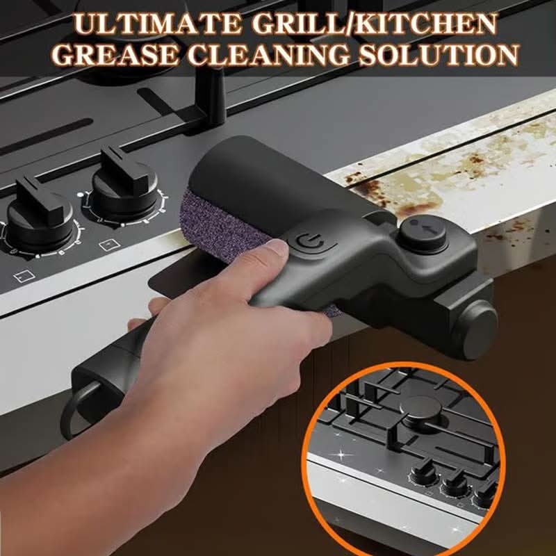 FlameWhirl™ — Effortless Power That Makes Your Grill Gleam Without the Strain