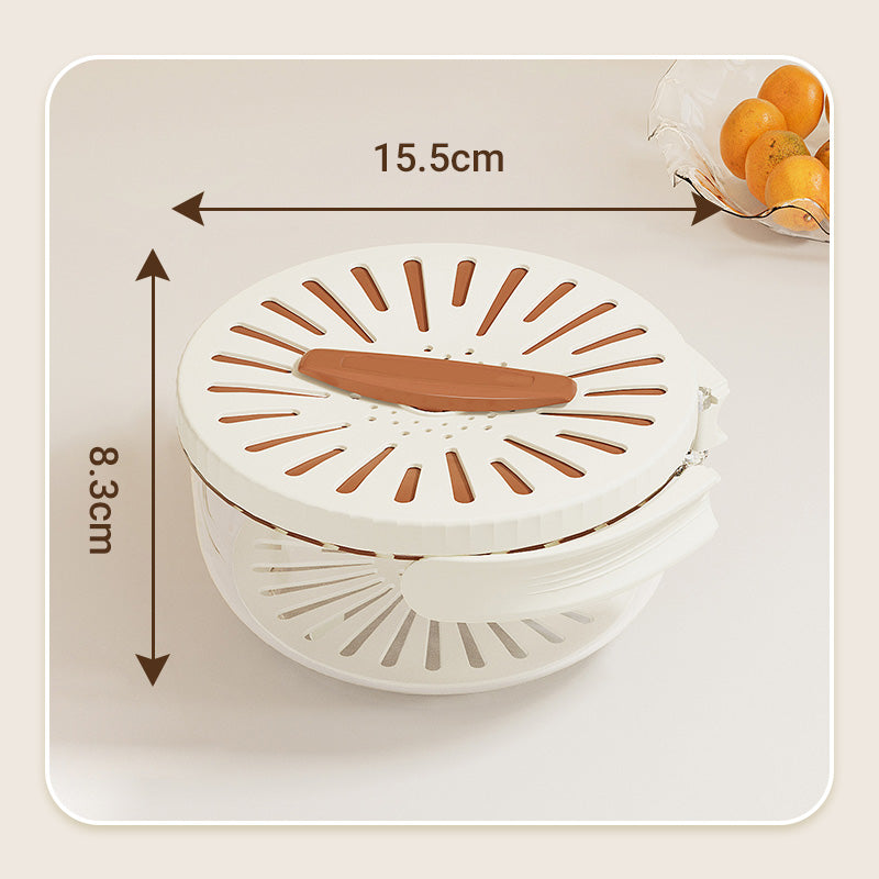Multipurpose Drain Basket Featuring Lid🥗