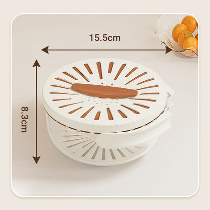 Multipurpose Drain Basket Featuring Lid🥗