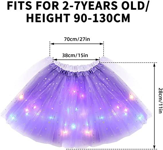 GlintWhirl™ LED Tutu Skirt — Light Up Every Step with Featherlight Comfort and Unstoppable Sparkle