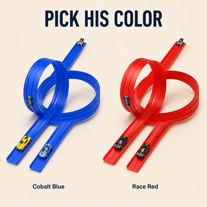 TurboTrail™ — Ignite His Racing Imagination with Endless, Gravity-Defying Tracks