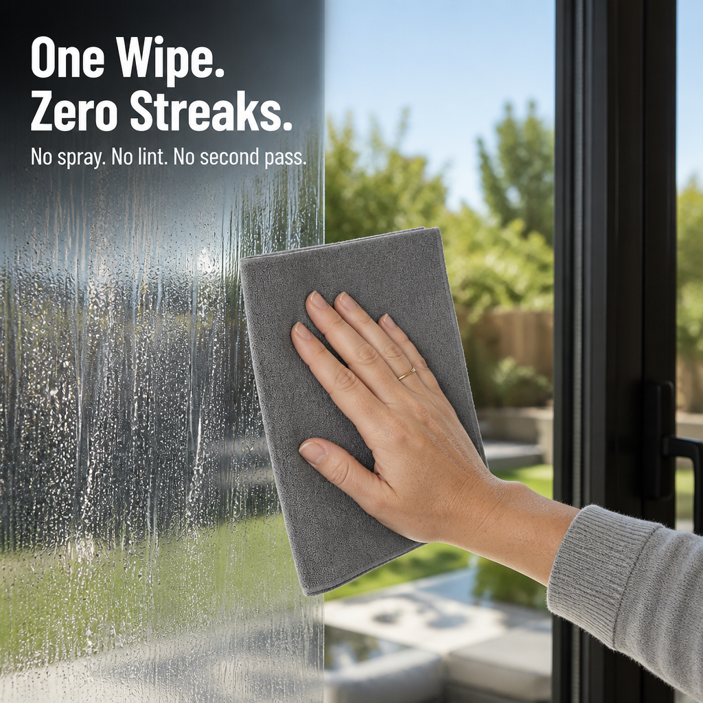 VibraPure™ — Clean Glass, Screens, and Chrome Without a Single Streak in One Swipe