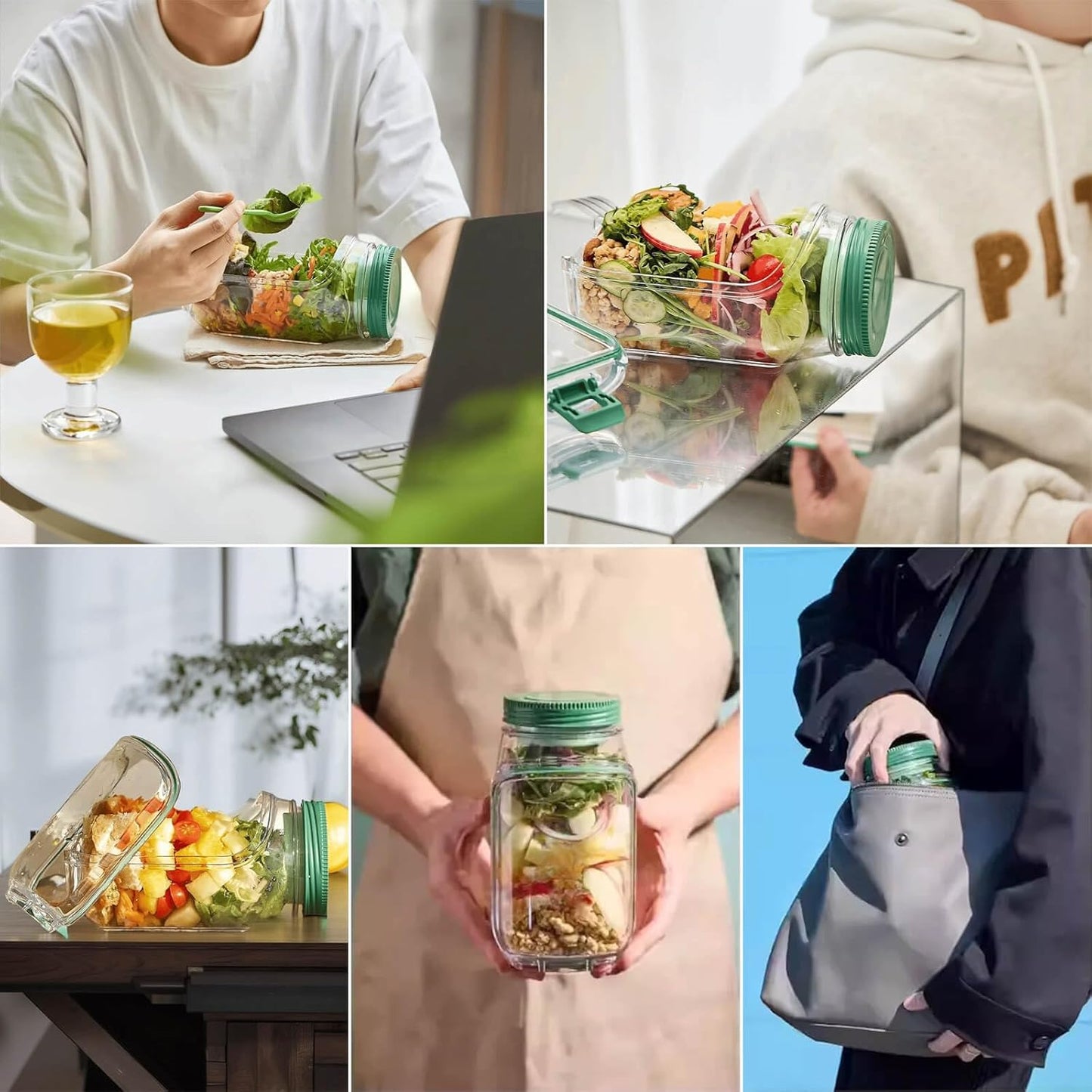 PureLayer™ Meal Pod — Keep Every Bite Crisp, Fresh, and Spill-Free On the Go