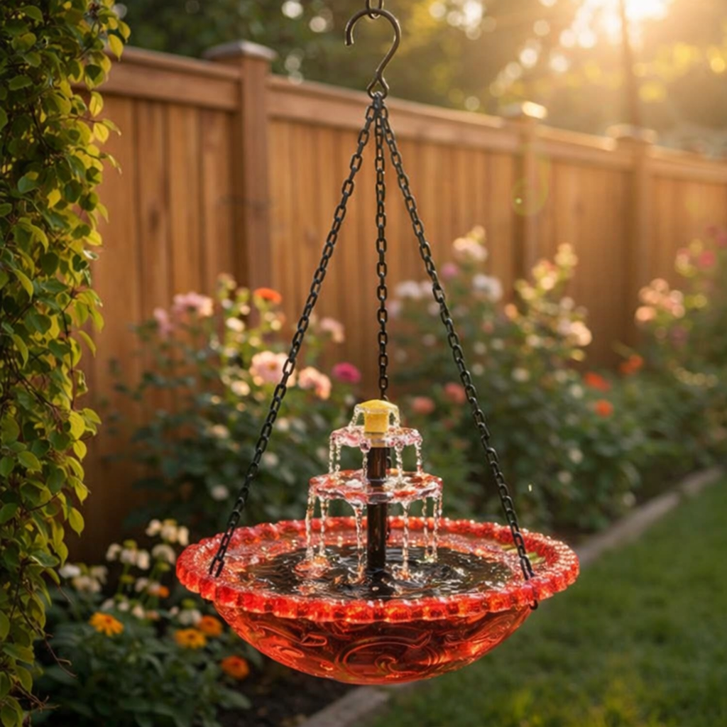 AquaLuxe™ Fountain — Sun-Powered Serenity That Brings Your Garden to Life