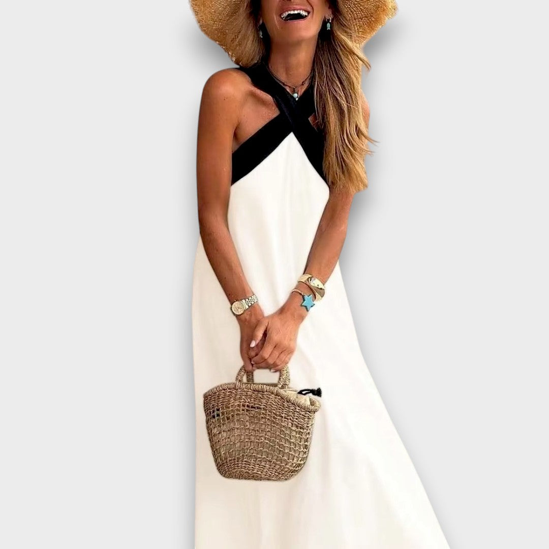 SolaraBelle™ Maxi Dress — Ignite Your Radiance with Cool, Effortless Elegance