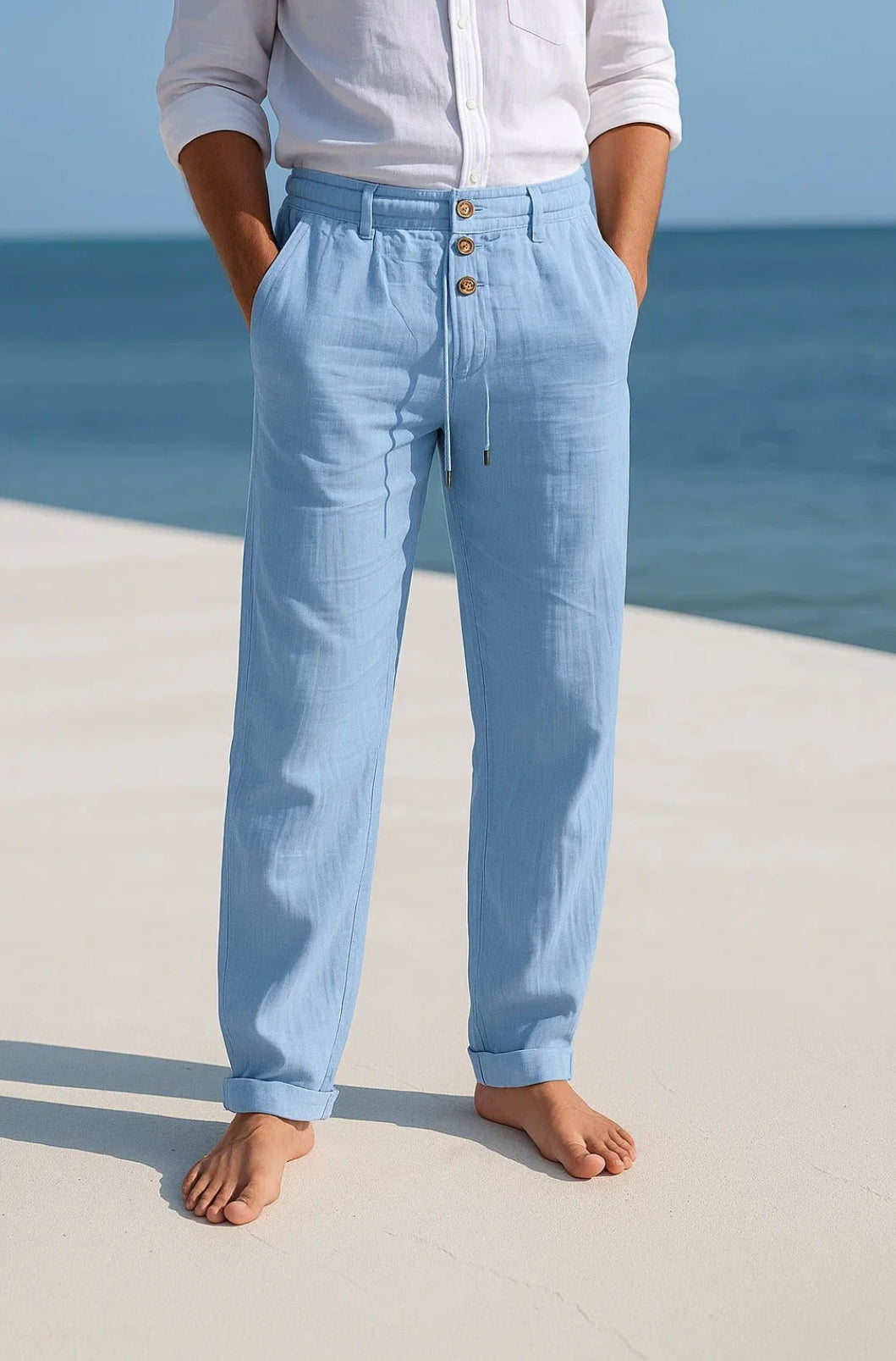 LuxeLinen™ — Stay Cool, Comfortable, and Confident in Every Summer Moment