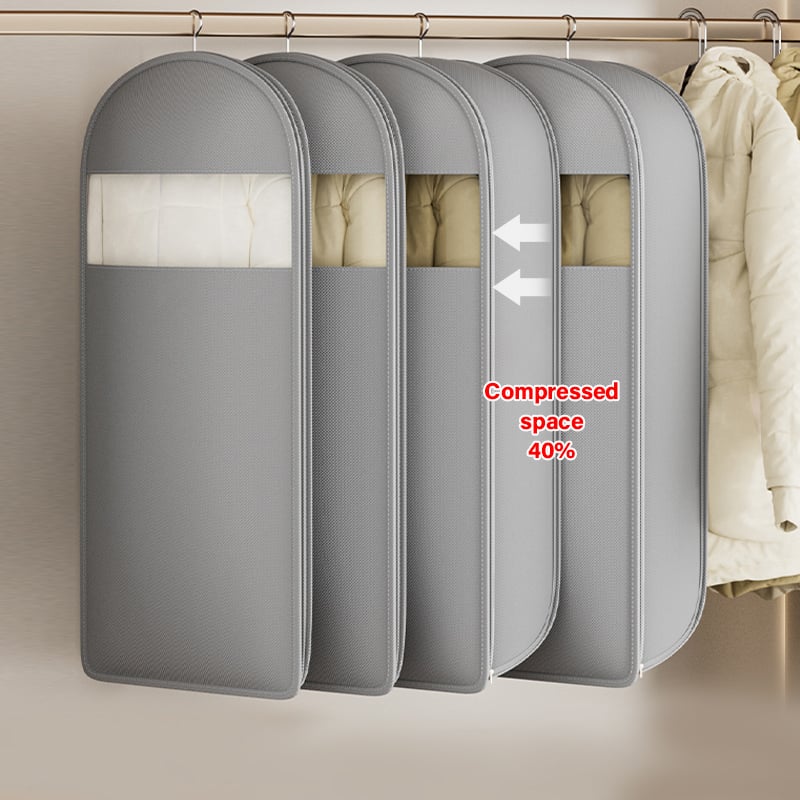 Hanging Garment Protective Cover Featuring Self-Compression (2025 Model)