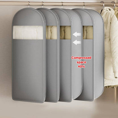Hanging Garment Protective Cover Featuring Self-Compression (2025 Model)