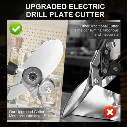 PowerEdge™ — Transform Your Drill Into a Lightning-Fast Metal-Cutting Machine