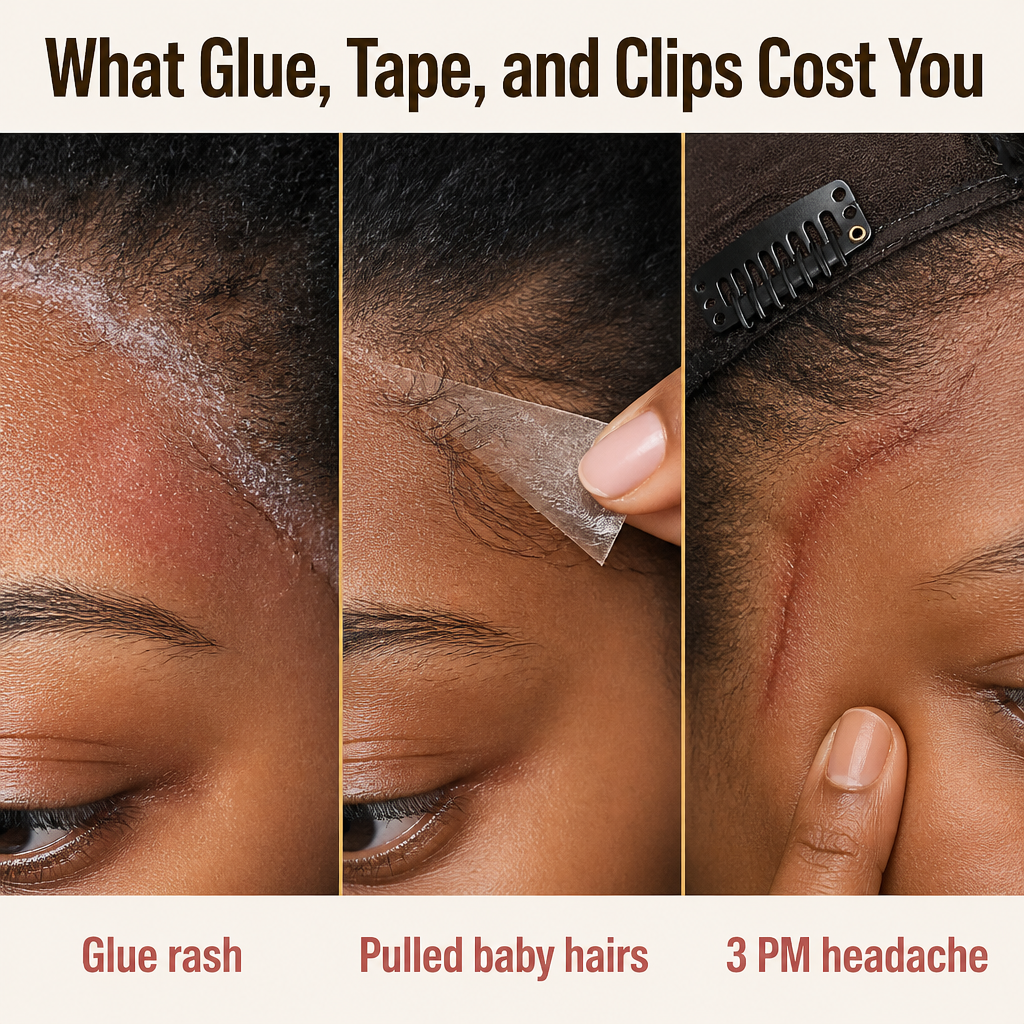 SilkyHold™ — Secure Your Lace Front Without Glue, Tape, or Edge Harm