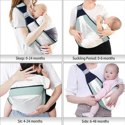 BreezlyNest™ — Effortless Comfort That Keeps You Cool and Your Baby Close All Day