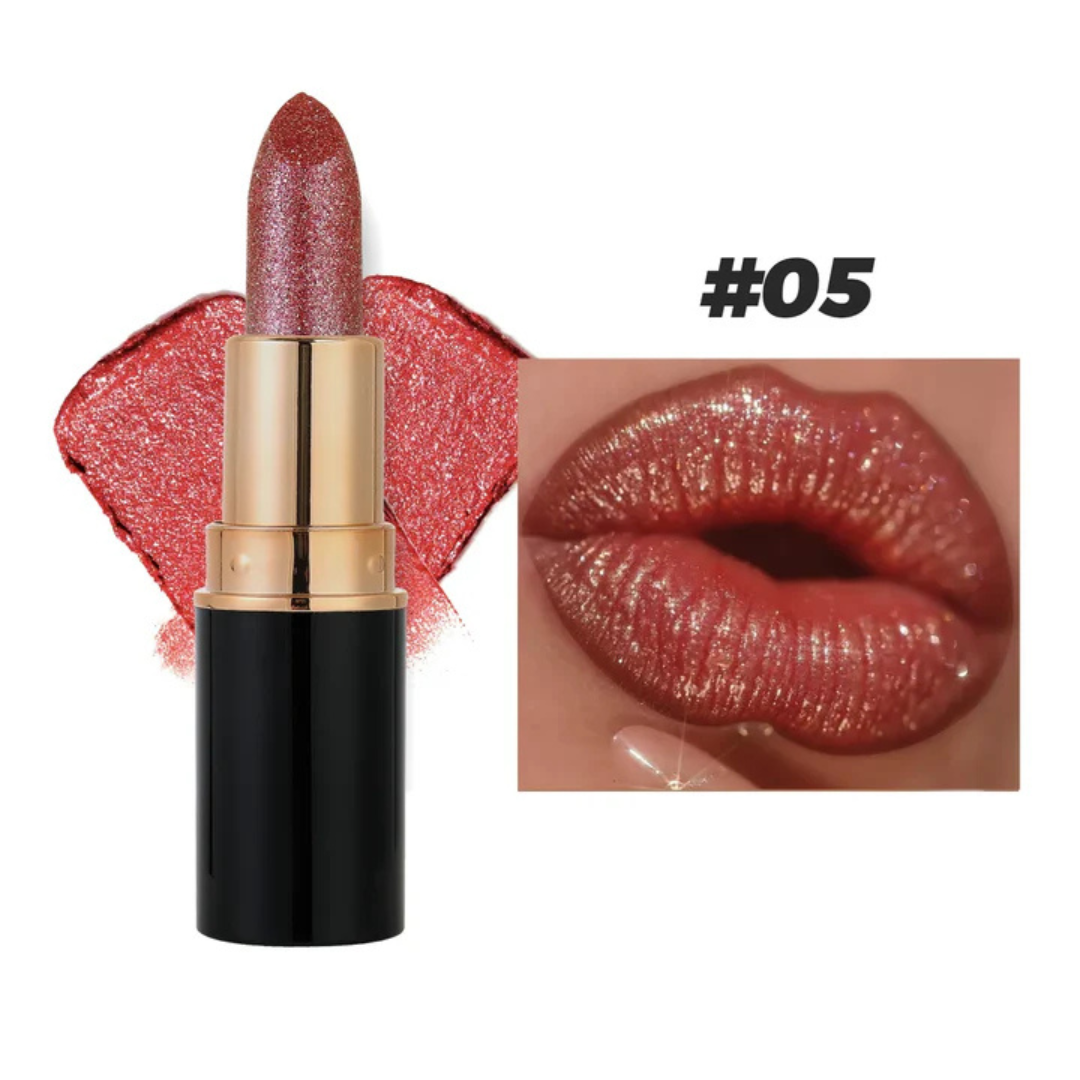 LuxeLure™ Metallic Lip Color — Drench Your Lips in 24-Hour Shine and Silky Comfort That Never Fades