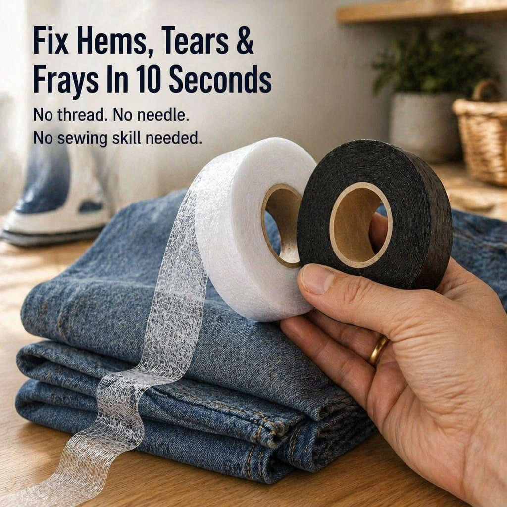 SwiftPatch™ — Repair Tears, Hems & Frays In Just 10 Seconds