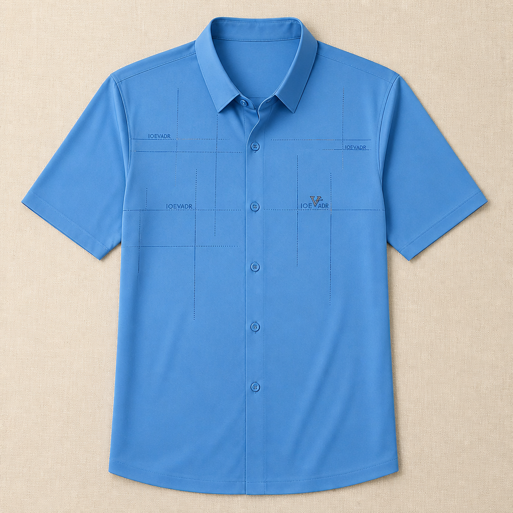 Maxon™ – Stretch Short-Sleeve Button-Down Shirt, Wrinkle-Resistant