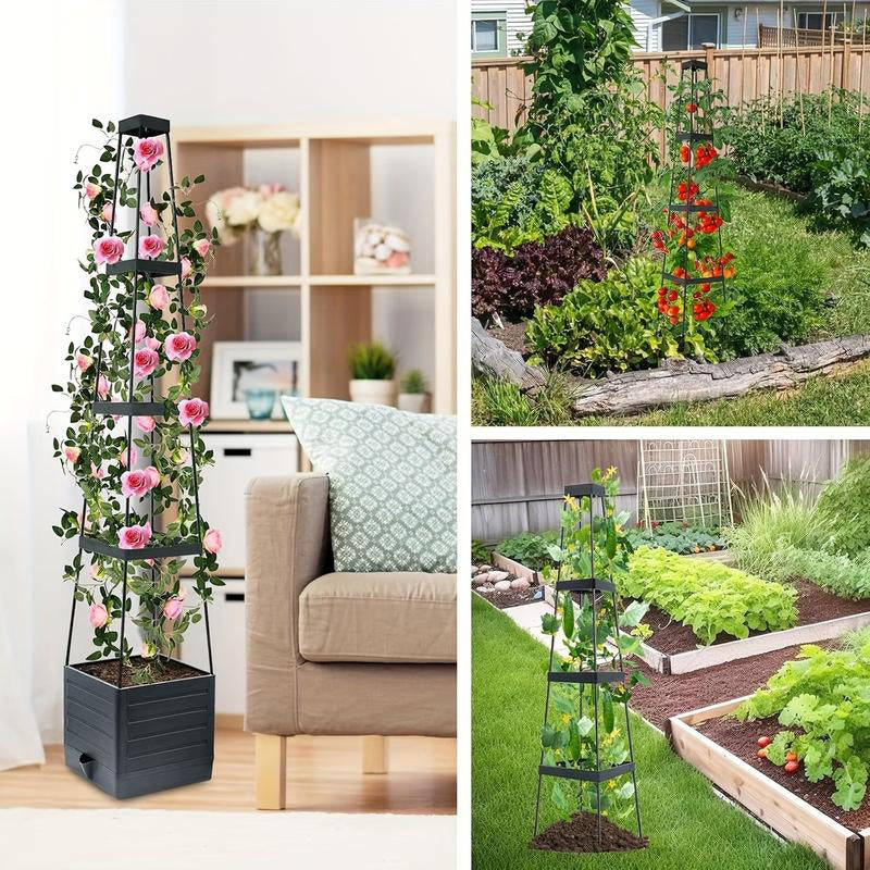 SkyRise Stand™ — Transform Cramped Spaces into Towering Gardens That Thrive Effortlessly