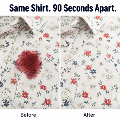 ReviveMist™ — Remove Set-In Stains from Silk, Cotton, and Wool Instantly