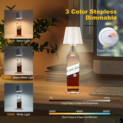 GlowBreeze™ — Ignite Your Mood Anywhere with Stunning, Portable Bottle Light