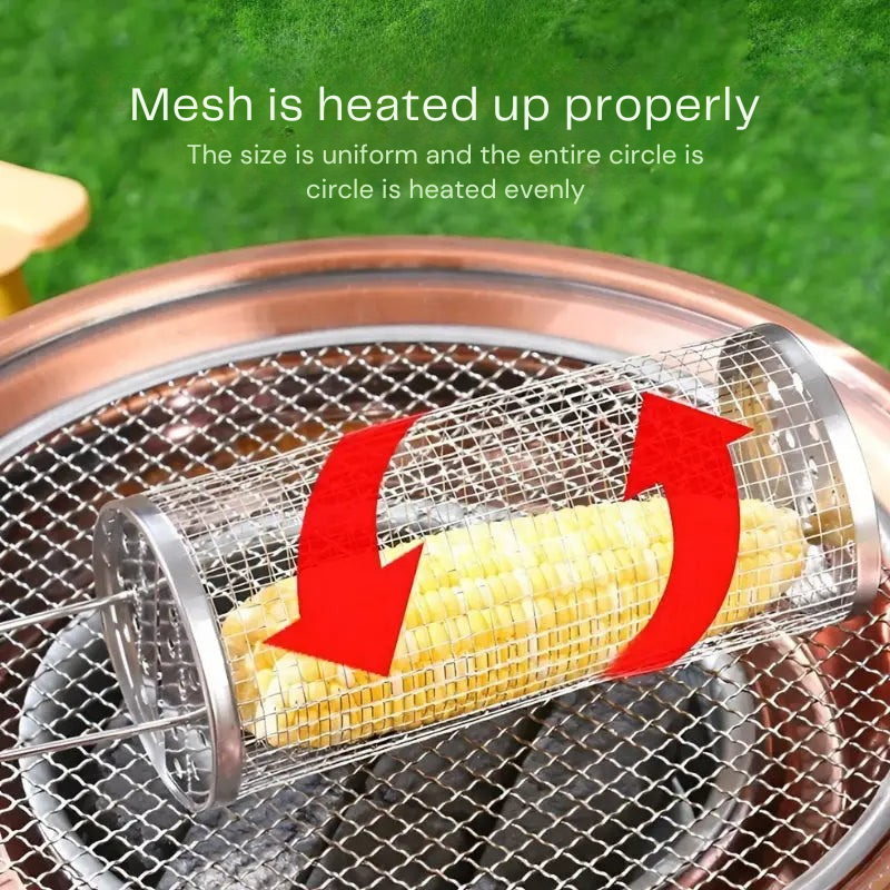 RotatoGrill™ — Effortless Even Cooking for Juicy, Stress-Free BBQs Every Time