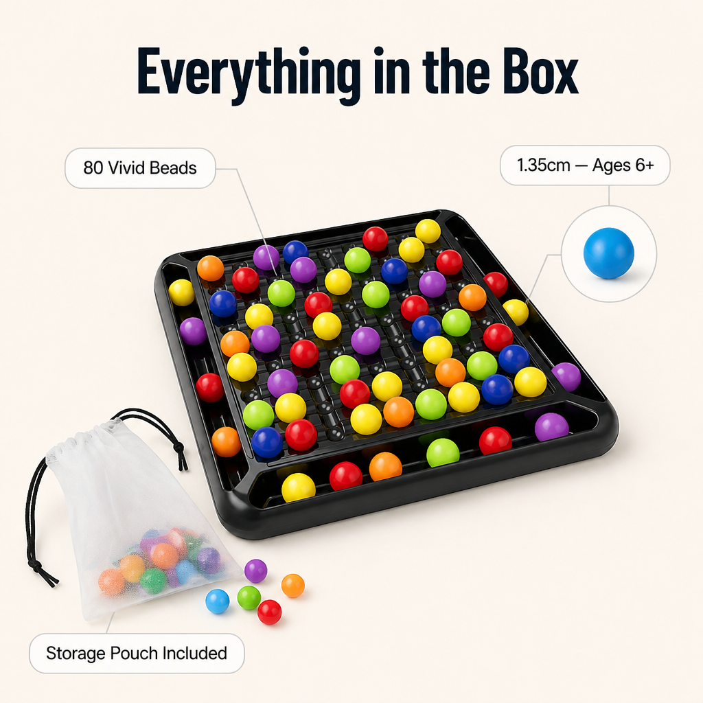 PrismPop™ — Draw Kids Away from Screens with the Bead Game They Crave to Replay