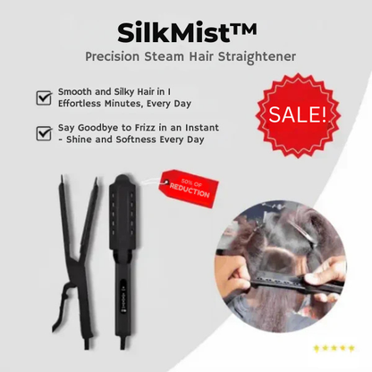 VelvetSteam™ — Effortless silky shine and frizz-free hair in minutes