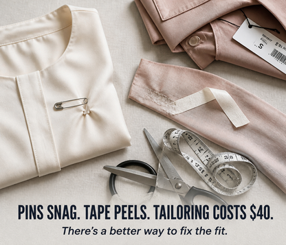 SnapStyle™ — Tuck, Cinch & Restyle Any Outfit Without Pins or Sewing