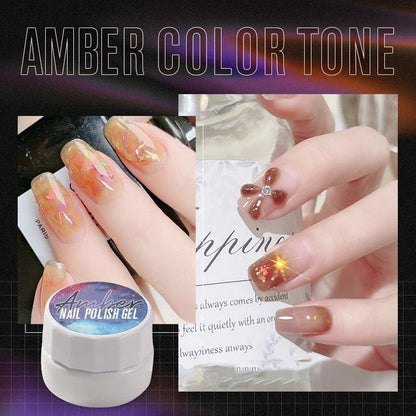 LuminaAmber™ — Ignite Your Nails with Lasting, Jewel-Like Radiance