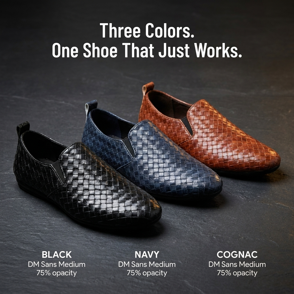 SlipStream™ — Slide Into Loafers That Match Jeans, Chinos & Joggers