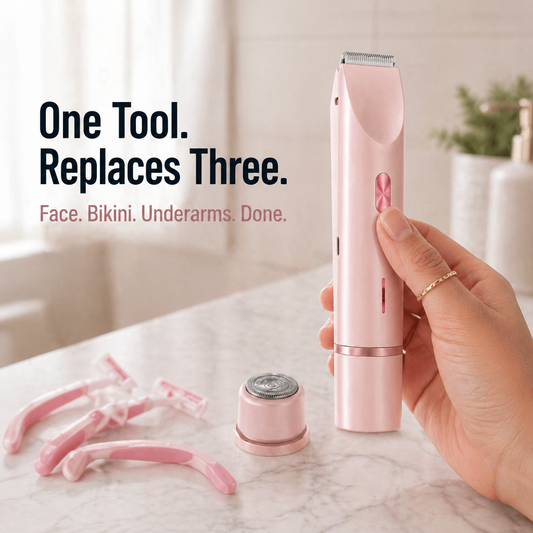 RadianceGlide™ — Smooth Shaving for Face, Bikini & Underarms, Bump-Free