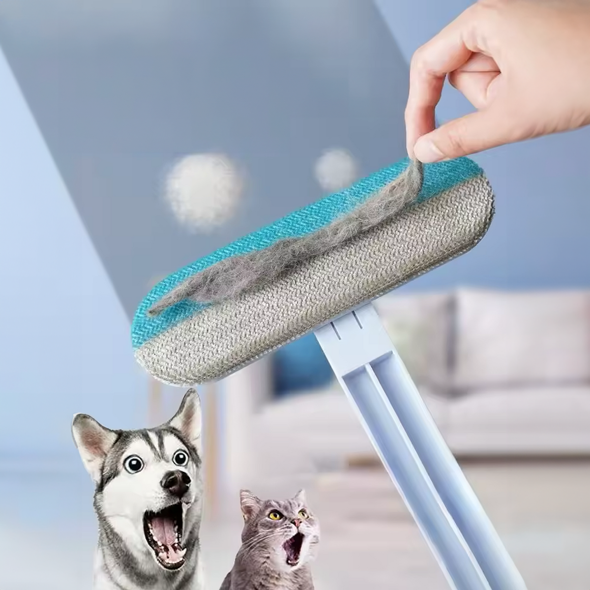 SaniPaw™ — Crush Pet Hair Hassles Fast for a Fresh, Fur-Free Home Every Day