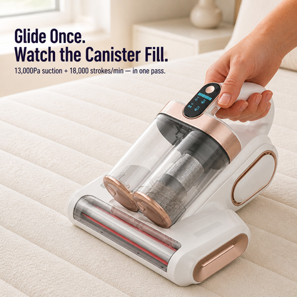 PureRest™ Pro Mattress Cleaner — Extract Dust Mites from Your Mattress for Allergy-Free Rest