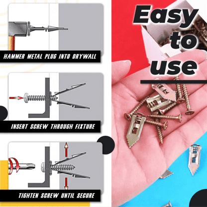 TitaniumLock™ — Screw in Ultimate Strength and Keep Your Walls Spotless